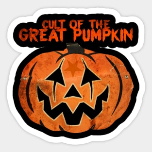 Cult of the Great Pumpkin: Mask Sticker